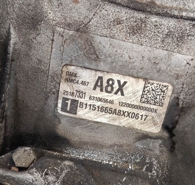 Ръчна скоростна кутия Opel Mokka 1.6i 631065646