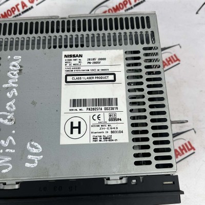 Модул радио Nissan Qashqai 28185JD000